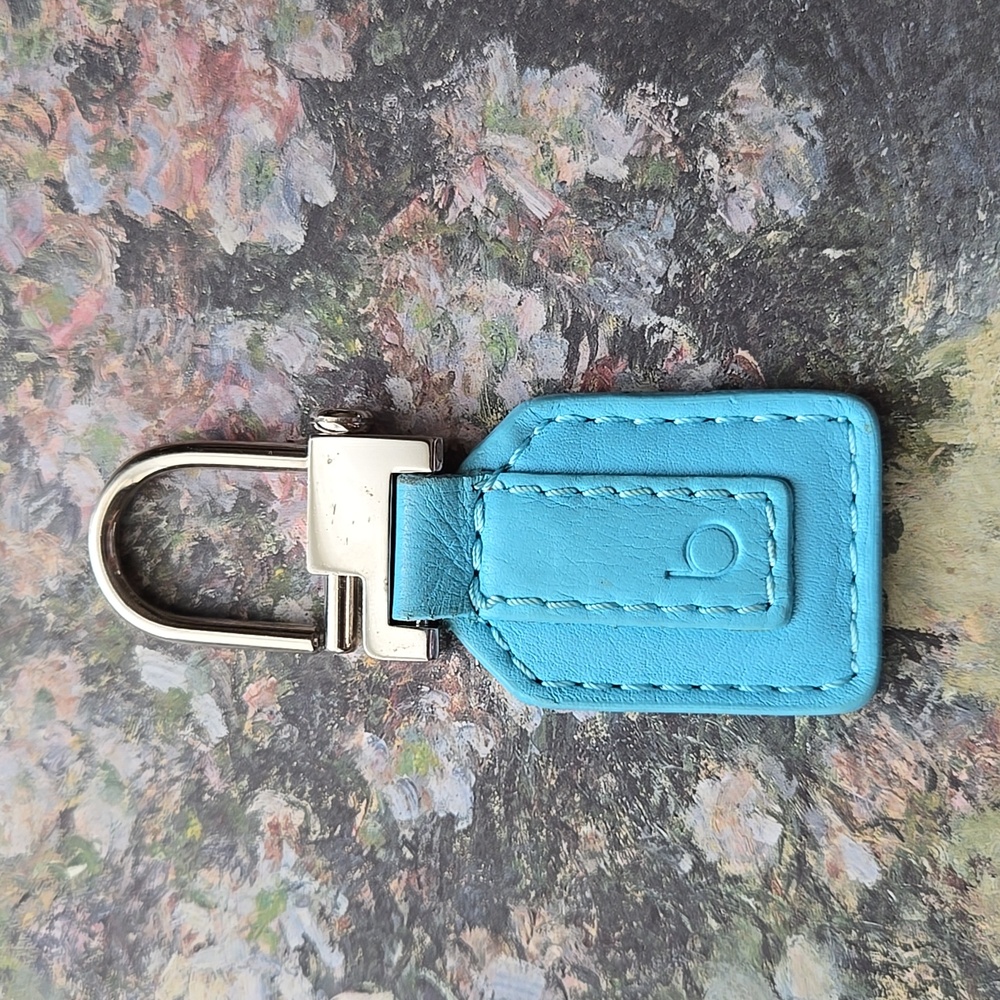 Bloomingdale's Leather Keychain